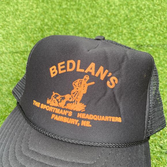 Bedland's Fairbury NE 1990's Vintage Snapback Hat - Picture 2 of 5